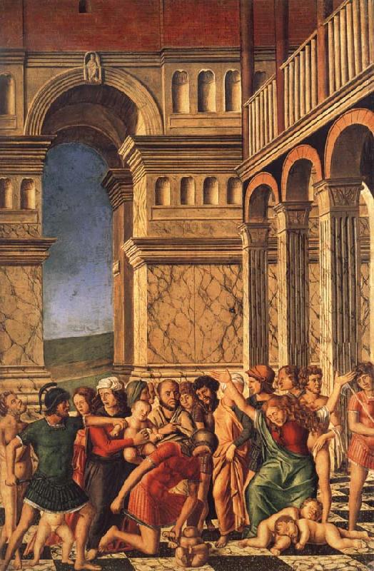Girolamo Mocetto The Massacre of the Innocents Spain oil painting art